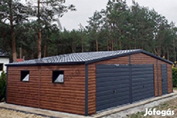 Mobilgarázs, Mobilépület, 9 x 6 m, 32m Prémium, ingyenes szállítás, s