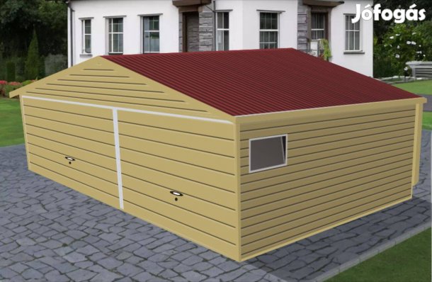 Mobilgarázs, tároló 6 x 5 m, Prémium, 70m, ingyenes szállítás, szerel