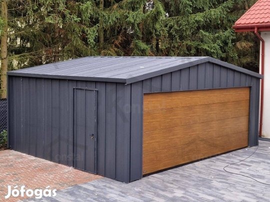 Mobilgarázs, tároló 79mR, 6x5 m, Prémium szekcionált, ingyenes száll