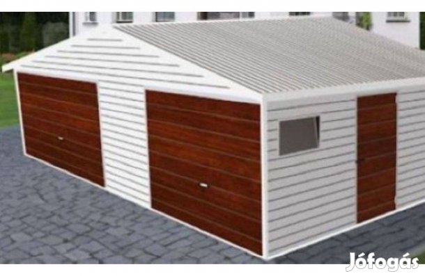 Mobilgarázs, tároló Prémium, 6,5 x 5 m, 78m, ingyenes szállítás, szer