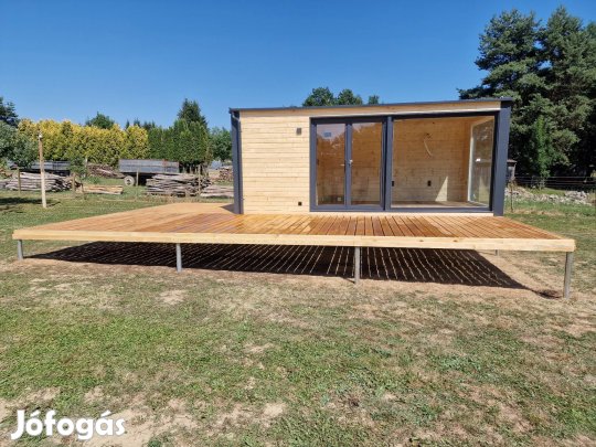 Mobilház Tiny ház 6mx3.2m ingyenes szállítás daruzás!