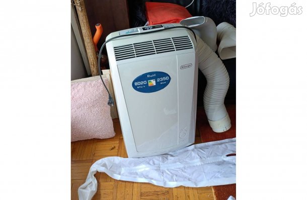 Mobilklíma, Delonghi PAC N81, Szép Állapot,Sok Tartozék, Távirányító,