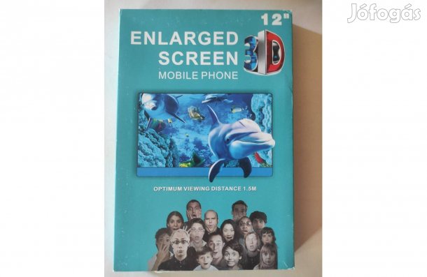 Mobiltelefon képernyő nagyító (12")