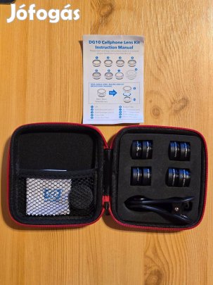 Mobiltelefon lencse kit DG10