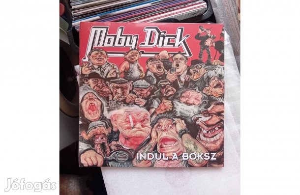 Moby Dick-Indul a boksz Dupla Bakelit Lemez LP Bontatlan