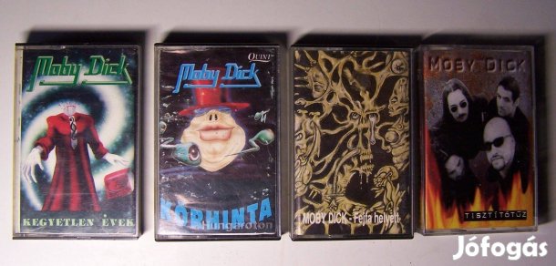 Moby Dick kazetta-kollekció (4 db)