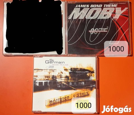 Moby és St Germain maxi CD-k