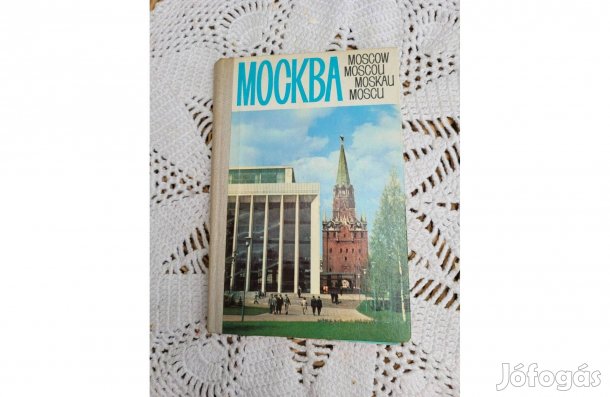 Mockba - Moscow - Moscou - Moskau - Moscu -Többnyelvű leporelló