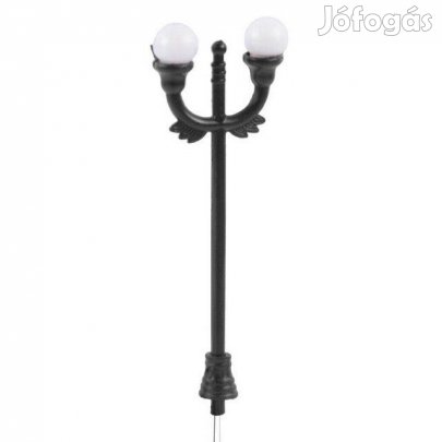Modell Lámpa Makett - Dioráma Kiegészítő 6.5cm / H0 HO TT (_)