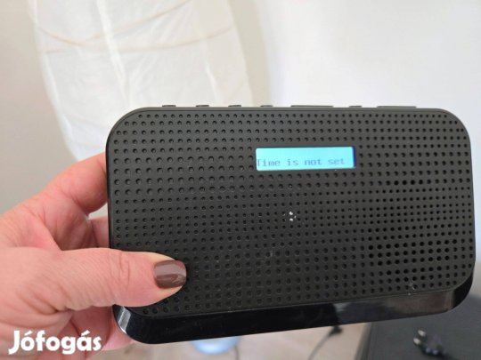 Modern DAB+ / FM digitális rádió LCD kijelzővel, ébresztővel Debren