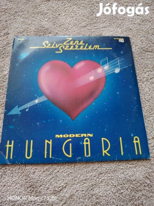 Modern Hungária bakelit lemez