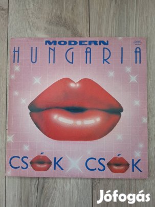 Modern Hungária csók × csók bakelit lemez 