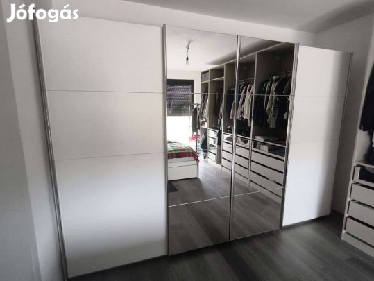 Modern James Wood toló ajtos gardrób szekrény