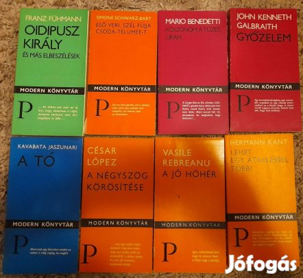 Modern Könyvtár csomag 90 db válogatott irodalom