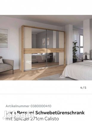 Modern Luca Bessoni Toló ajtós gardrób szekrény