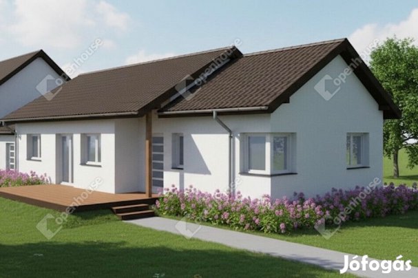 Modern elrendezésű, 2 hálószobás ingatlan Monoron újépítésű