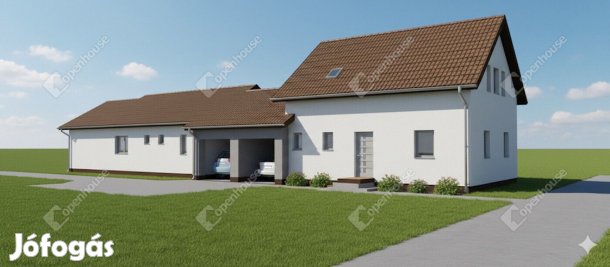 Modern elrendezésű, 2 hálószobás lakás Monoron újépítésű