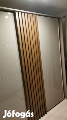 Modern exlusiv toló ajtós gardrób szekrény