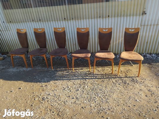 Modern fémvazas étkező székek 