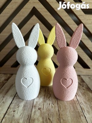 Modern húsvéti nyuszis dekoráció 3db