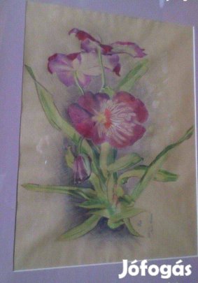 Modern kép fehér képkeret újszerű