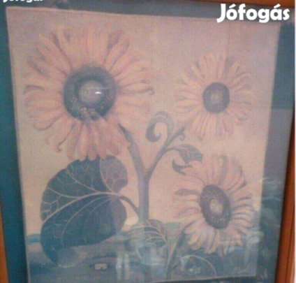 Modern kép képkeret napraforgó