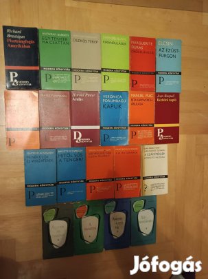 Modern könyvtár sorozat 21 kötete