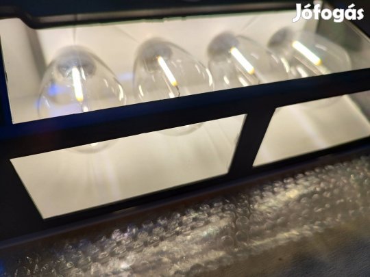 Modern napelemes kültéri fali lámpa HW 999-4W