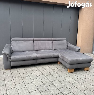 Modern sarokkanapé - motoros funkciókkal