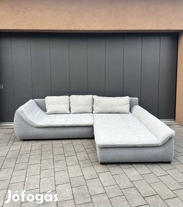 Modern sarokkanapé ágyazható, ágyneműtartós kivitelben