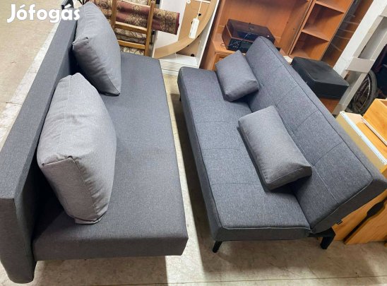 Modern szürke kanapéágyak ágyazható 2 méret