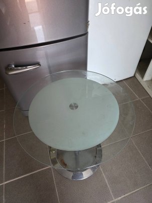 Modern üveg asztal 