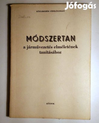 Módszertan a Járművezetés Elméletének Tanításához (1984) 8kép+tartalom