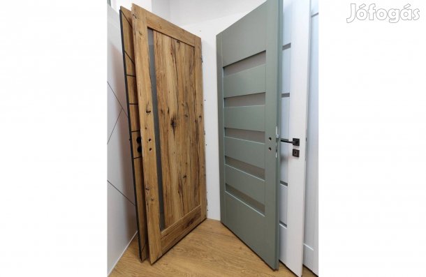 Moduláris üvegezett dekor ajtók szabvány méretben, 10 féle színben!