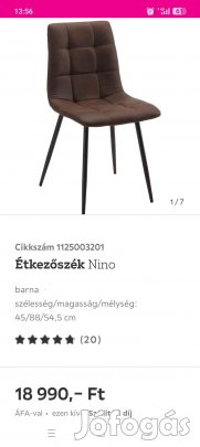 Moemax étkező szék 