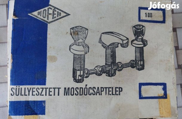 Mofém süllyesztett új mosdócsaptelep