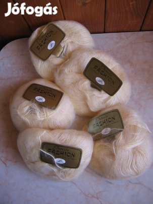 Mohair halványsárga fonal, Fashion
