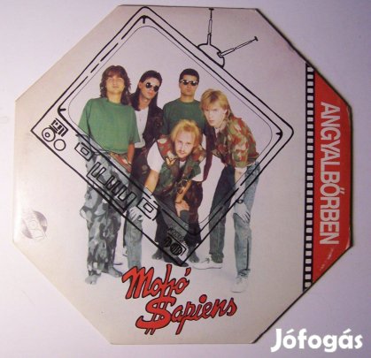 Mohó Sapiens: Angyalok bőr nélkül (megkímélt LP, 1990, Rákóczi Kiadó)