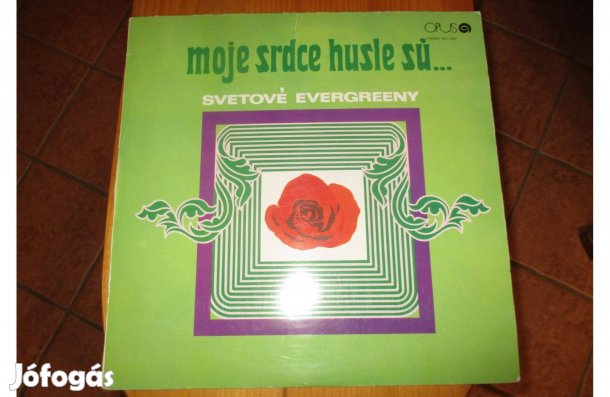 Moje Srdce husle su örökzöld bakelit hanglemez eladó