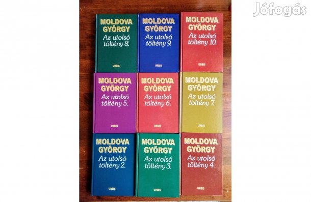 Moldova Az Utolsó Töltény Sorozat 2-10 Könyvei Megállapodás szerinti