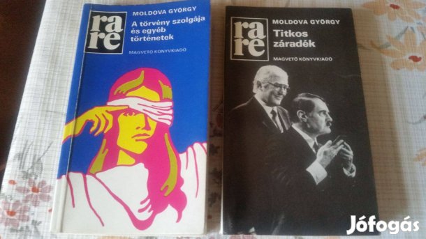 Moldova György: A törvény szolgája és egyéb történetek +Titkos záradék