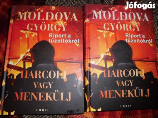 Moldova György: Harcolj vagy Menekülj - 2 részes riportkönyv eladó! Új