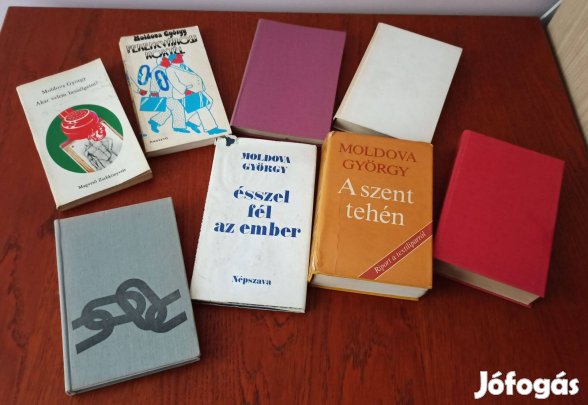 Moldova György könyvcsomag / 8 db könyv