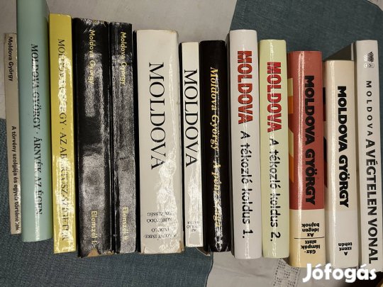 Moldova könyvgyűjtemény (12 regény)