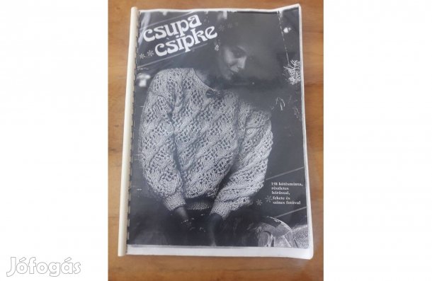 Moldován Katalin: Csupa csipke kötés kézikönyv, 158 kötésminta