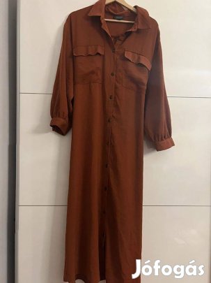 Moletti barna hosszú ruha ingruha - 48