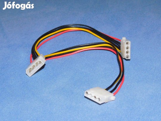 Molex Y-tápkábel, elosztó számítógéphez
