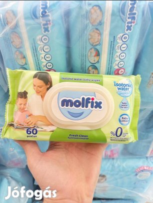 Molfix Nedves törlőkendő, popsitörlő