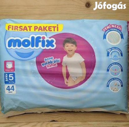 Molfix gyermek bugyipelenka (Junior 5 méret)
