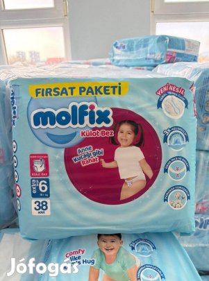 Molfix gyermek bugyipelenka (XL / 6 méret)